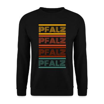 Palatinate Edition - Unisex Sweatshirt - black - Front - Alina (178cm) & Michal (187cm)