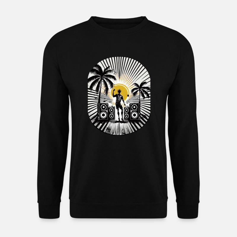 Cool Reggae Vibes - Unisex Sweatshirt - black