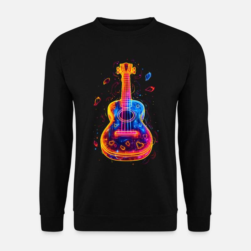 90s Ukulele - Unisex Sweatshirt - black