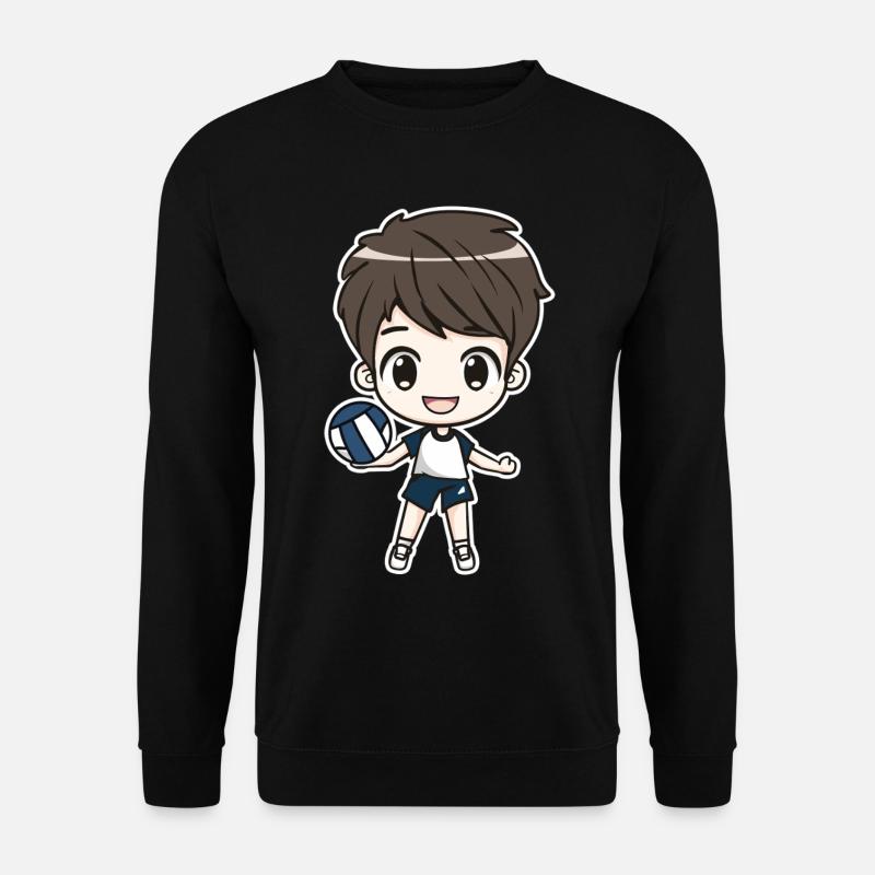 Little Volleyball Player Boy - Unisex Sweatshirt - black