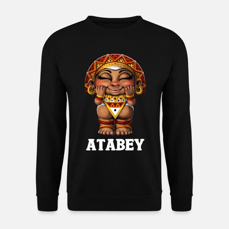 Taino-Göttin Atabey - Unisex Pullover - Schwarz