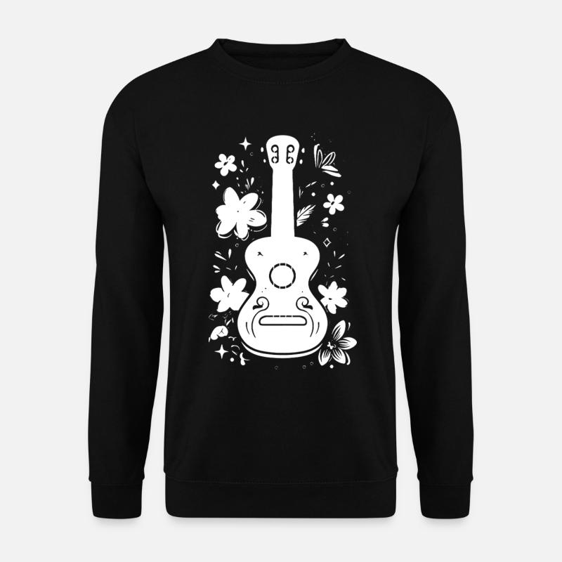 Ukulele Graphics - Unisex Sweatshirt - black