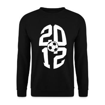 14 ANS DE NAISSANCE 2012 FOOTBALL 14E ANNIVERSAIRE - Sweat-shirt Unisexe - noir - Devant - Alina (178cm) & Michal (187cm)