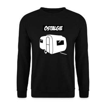 Ostalgie QEK Junior - Unisex Sweatshirt - black - Front - Alina (178cm) & Michal (187cm)