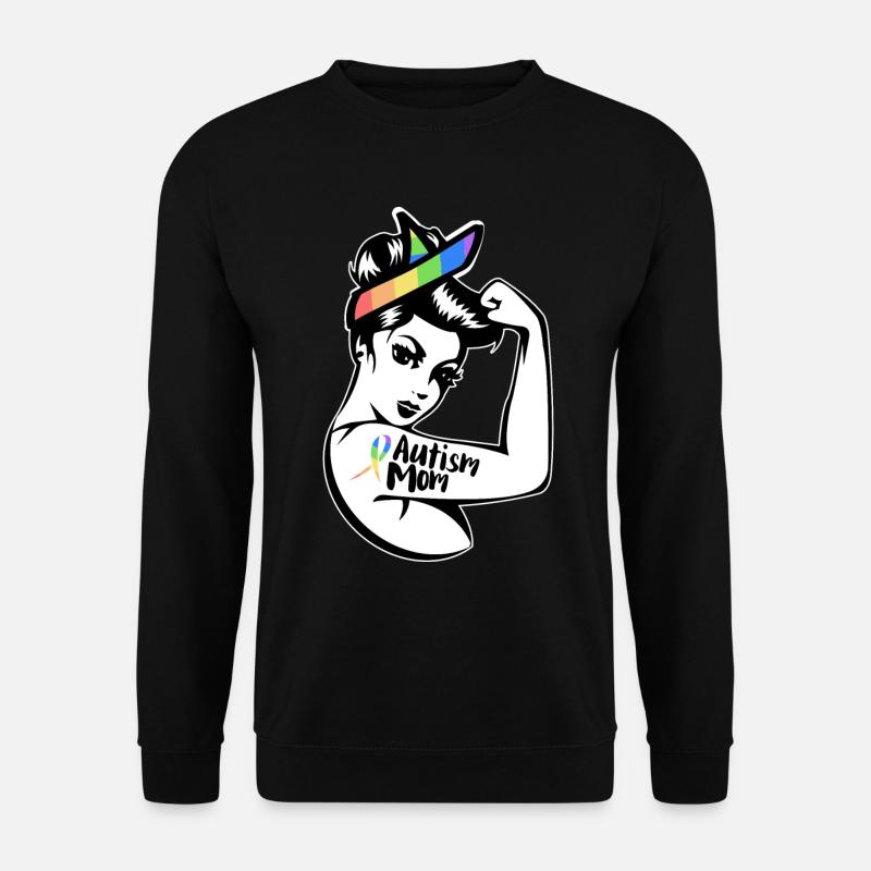 Autism Autistic - Unisex Sweatshirt - black