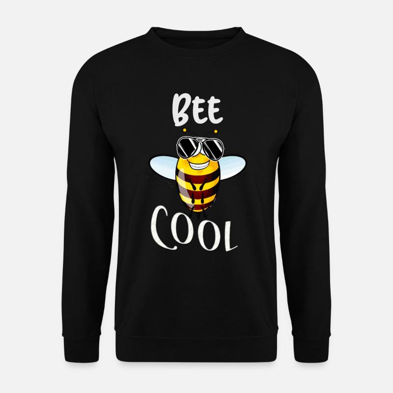Dad bee cool bee - Unisex Sweatshirt - black