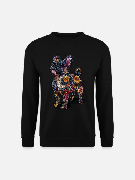 Bulldogge - Unisex Pullover - Schwarz