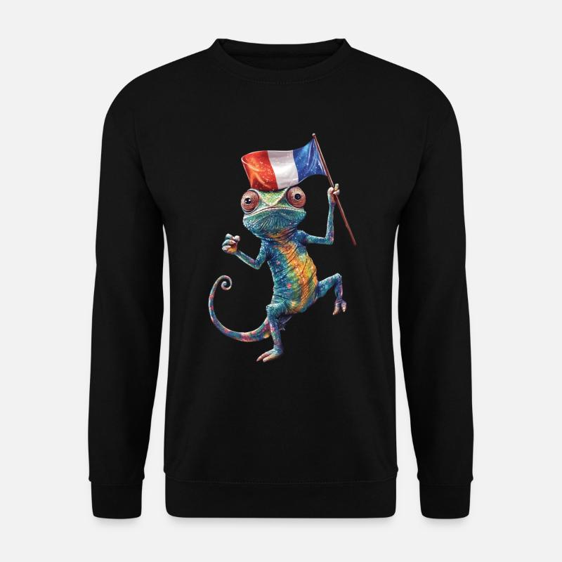 Chamäleon - Unisex Pullover - Schwarz