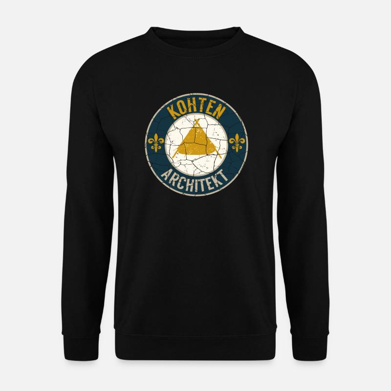 Kohten Architekt Abzeichen - Unisex Pullover - Schwarz