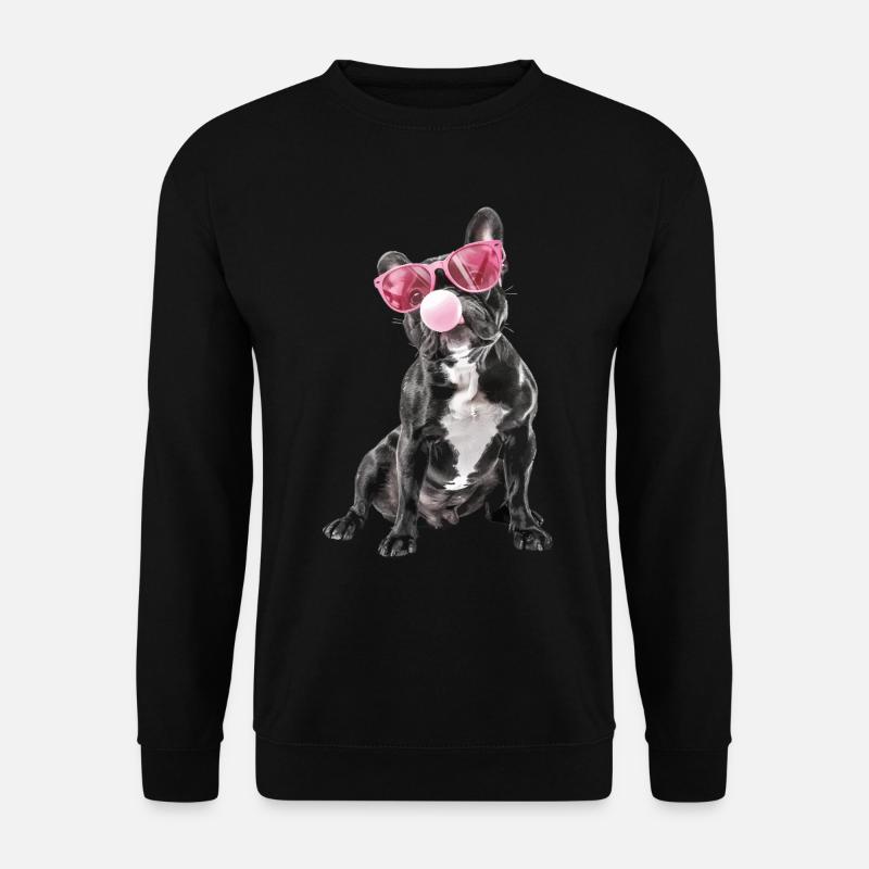 Boston Terrier - Unisex Pullover - Schwarz