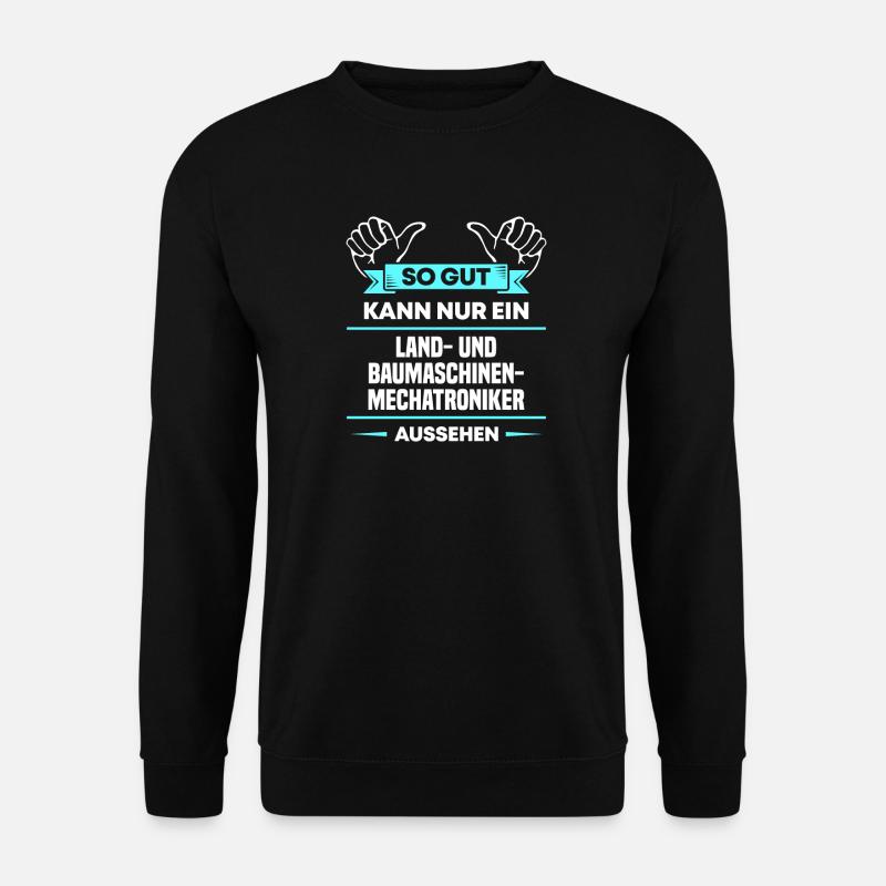 Landmaschinenmechatroniker Design für Handwerker - Unisex Pullover - Schwarz