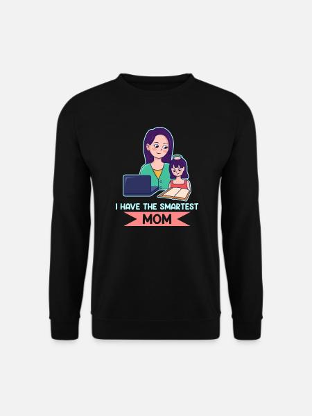 Mother's Day Daughter Design - Unisex Sweatshirt - black