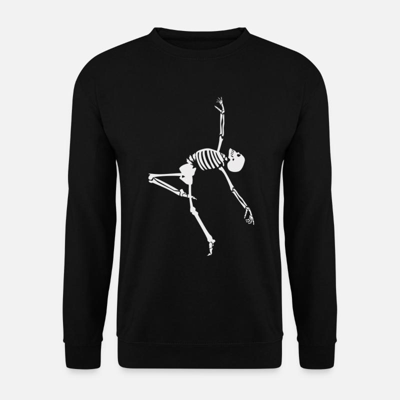 Dancer Skeleton - Unisex Sweatshirt - black