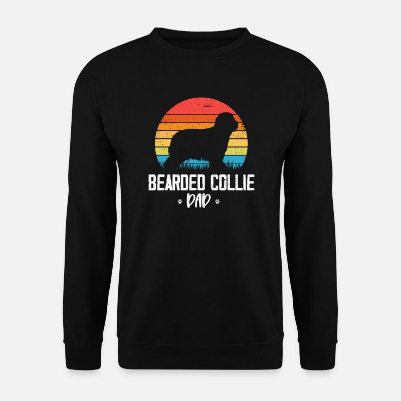 Bearded Collie - Unisex Sweatshirt - black