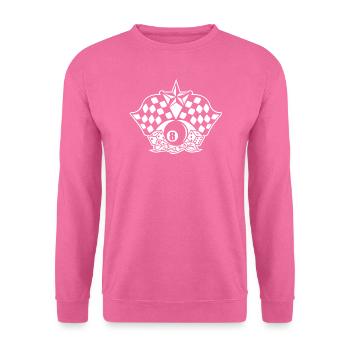 Rock 'n' Roll - Race Flag Eightball - Unisex Sweatshirt - pink - Front