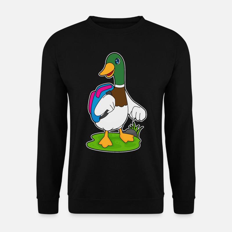 Duck Wanderer Backpack - Unisex Sweatshirt - black