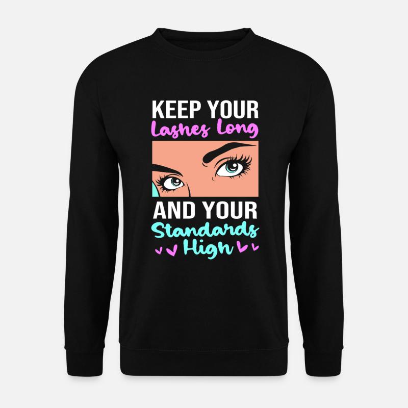 Kosmetikerin Make-up Kosmetik - Unisex Pullover - Schwarz
