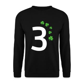 3 - Sweat-shirt Unisexe - noir - Devant - Alina (178cm) & Michal (187cm)