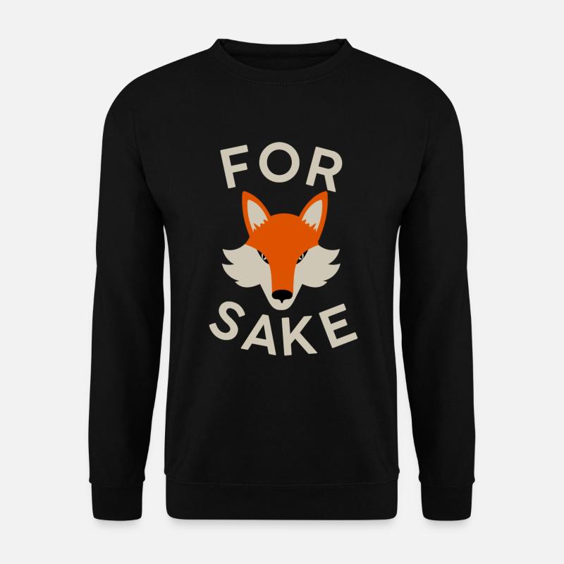 Fox Sake - Unisex Sweatshirt - black