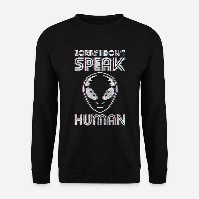 Alien, Universe, Earth, Planet - Unisex Sweatshirt - black