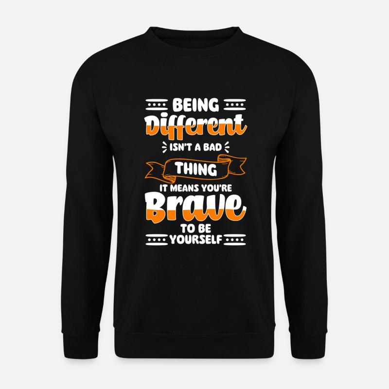Different, different - Unisex Sweatshirt - black