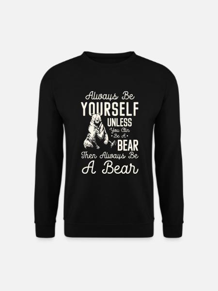 Wild Bearskin Zodiac Signs - Unisex Sweatshirt - black