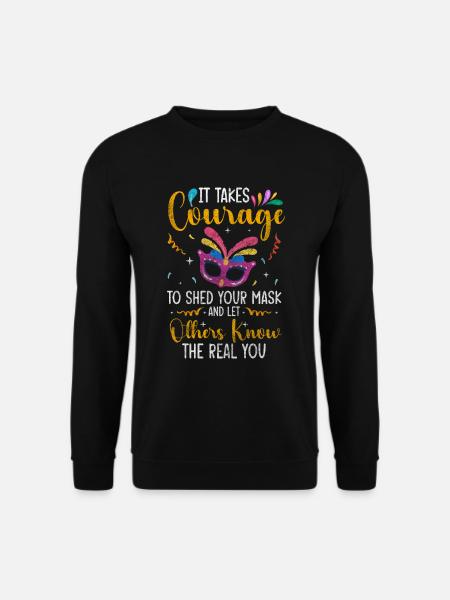 Masquerade Ball Protection - Unisex Sweatshirt - black