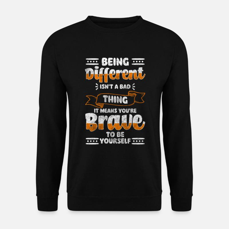 Unique Piece People Creative - Unisex Sweatshirt - black