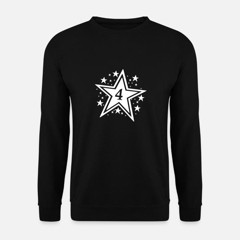 I'm already 4 - Unisex Sweatshirt - black