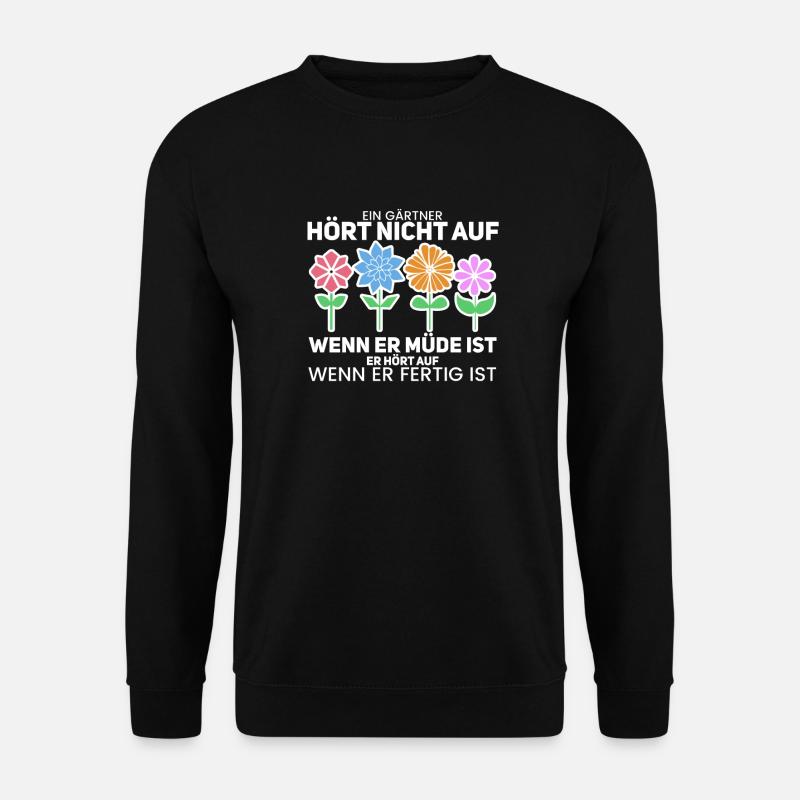 Gärtner - Unisex Pullover - Schwarz