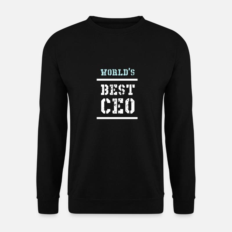 WORLD'S BEST CEO - Unisex Pullover - Schwarz