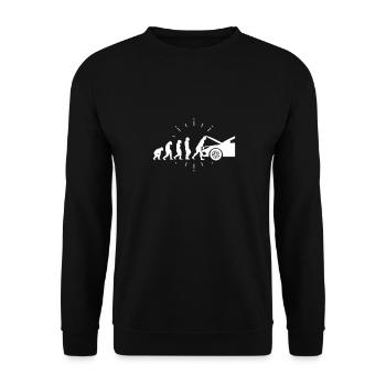 Automotive Mechatronics Engineer - Unisex Sweatshirt - black - Front - Alina (178cm) & Michal (187cm)