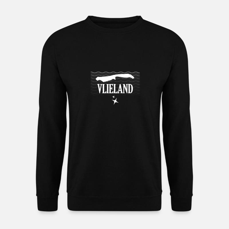 Vlieland - Unisex Pullover - Schwarz