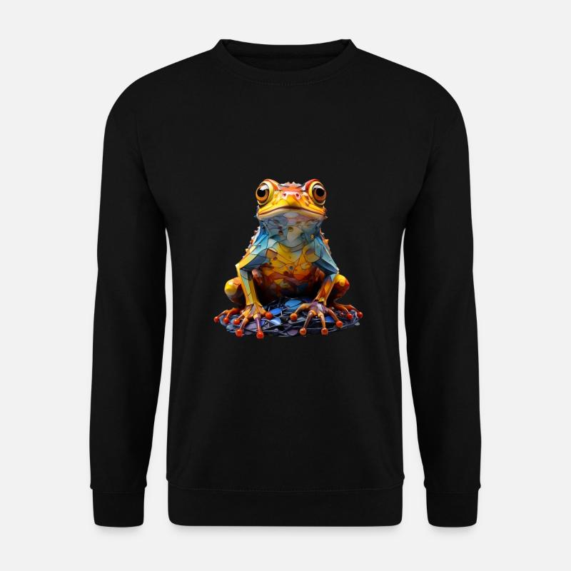 Frosch - Unisex Pullover - Schwarz