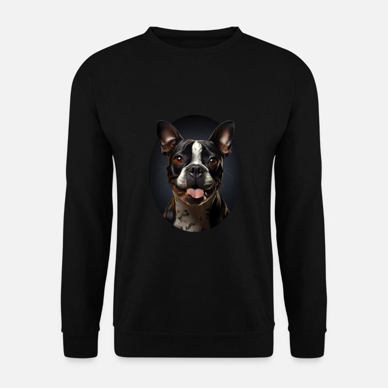 Hund - Unisex Pullover - Schwarz
