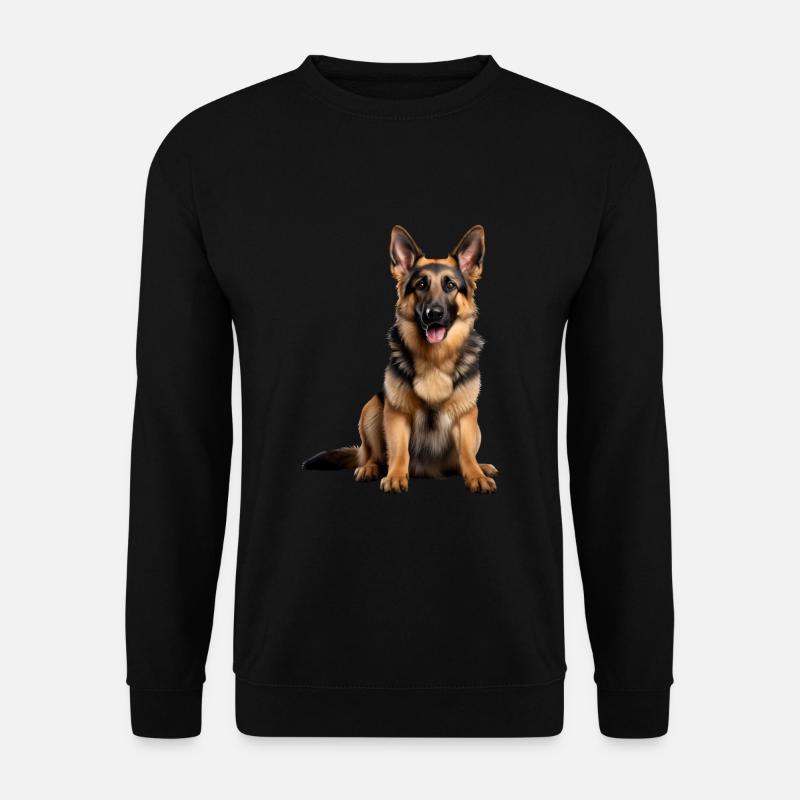 German Shepherd - Unisex Sweatshirt - black