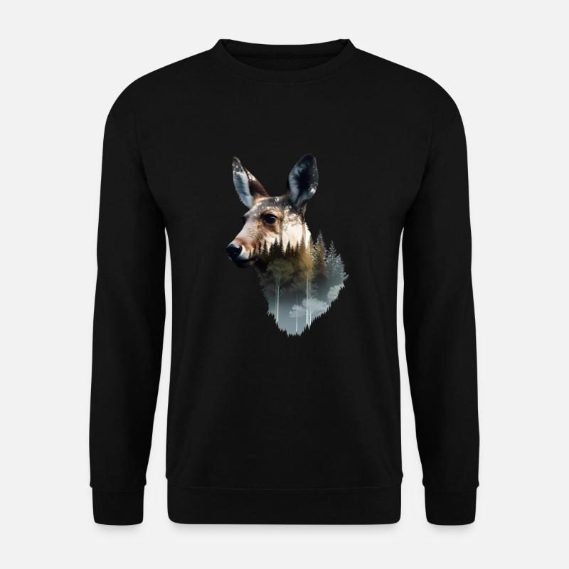 Känguru - Unisex Pullover - Schwarz