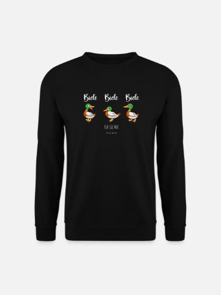 Biele Biele Biele Ruf sie mal - Unisex Pullover - Schwarz