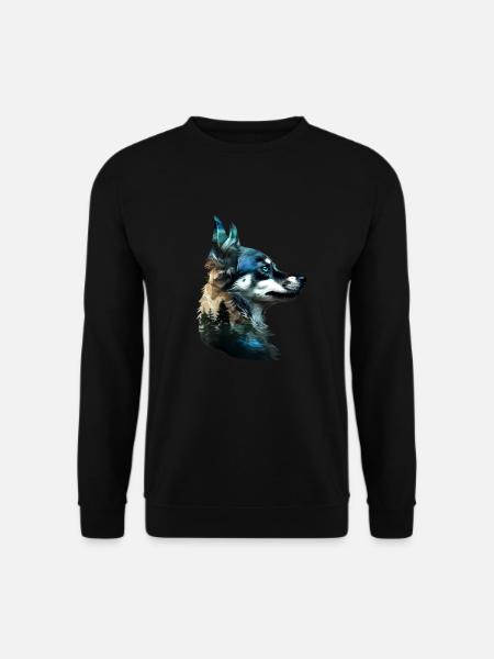 Chihuahua - Unisex Pullover - Schwarz