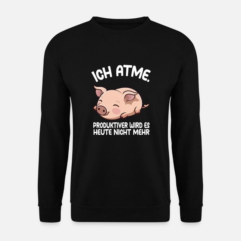 I pig - Unisex Sweatshirt - black