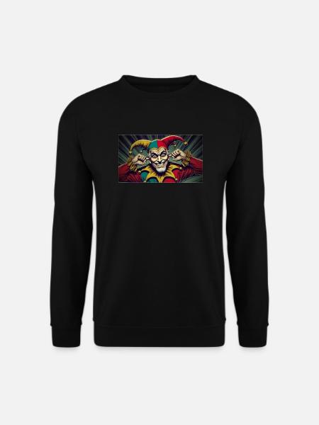 Mad Jester - Unisex Sweatshirt - black
