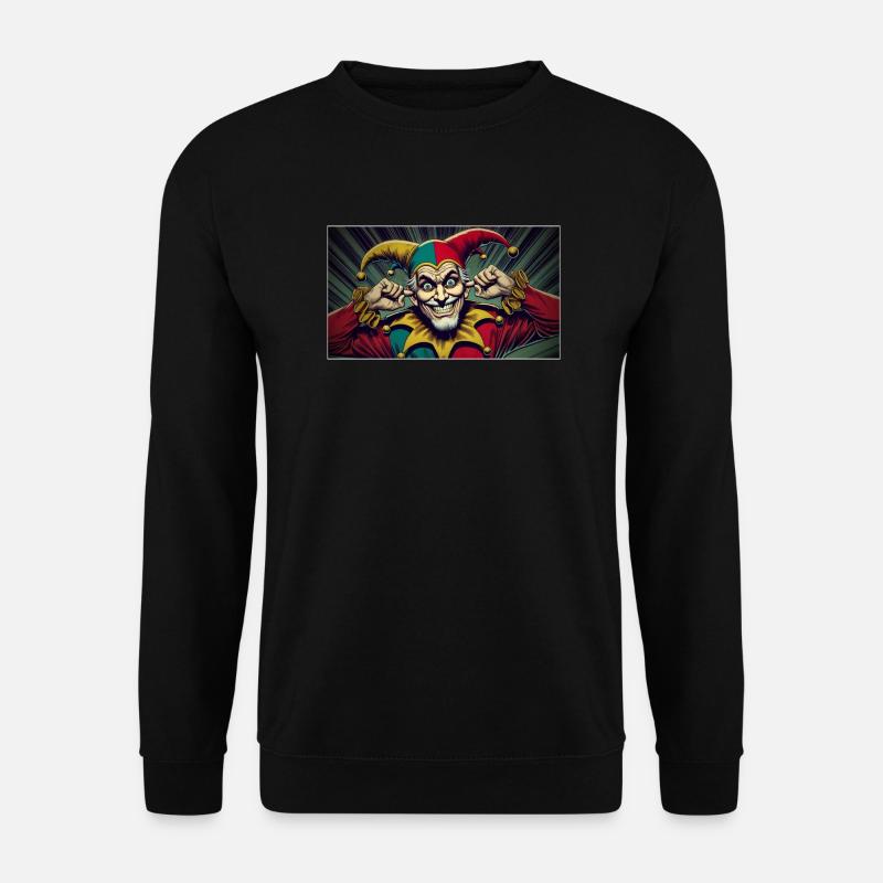 Mad Jester - Unisex Sweatshirt - black