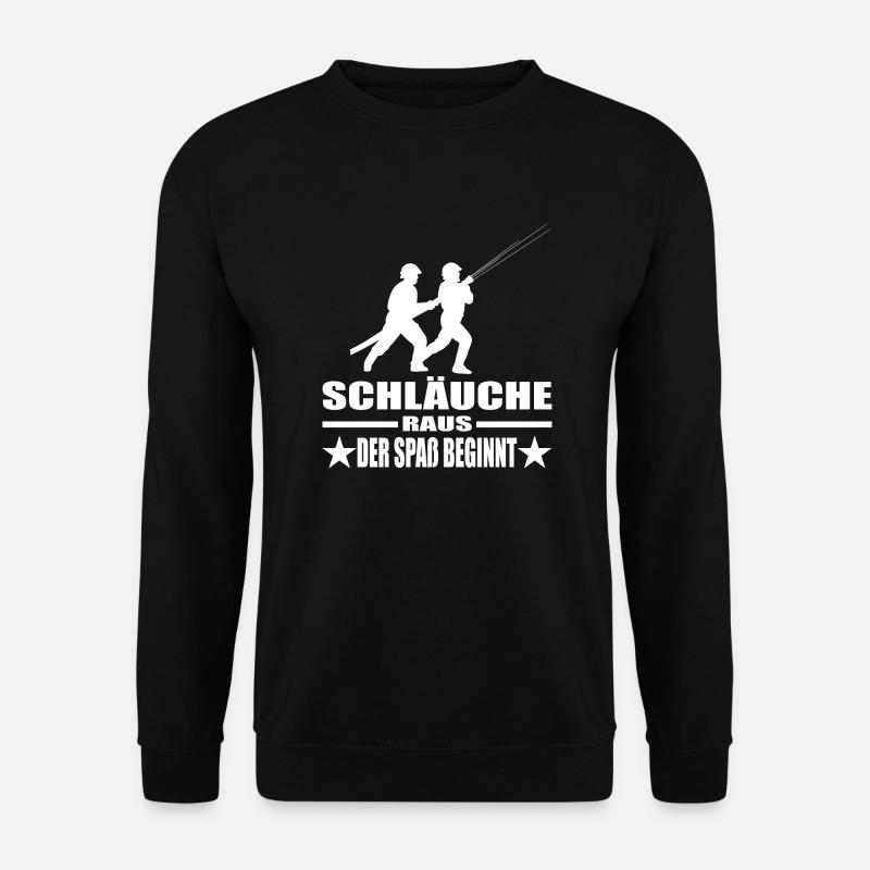 Feuerwehr - Unisex Pullover - Schwarz