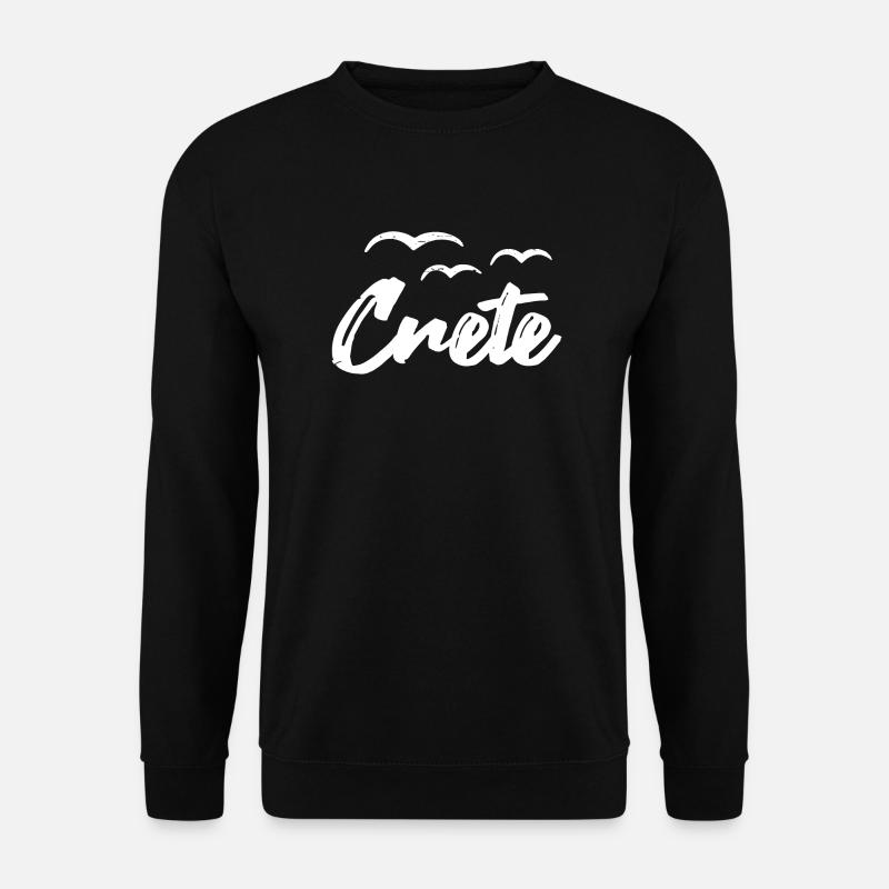 Crete Griechenland Insel Kreta - Unisex Pullover - Schwarz