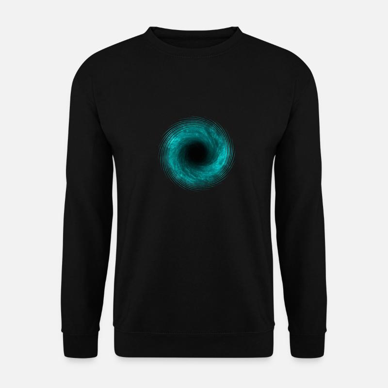 Schwarzes Loch, Sci-fi, Universum, Weltall, Space - Unisex Pullover - Schwarz
