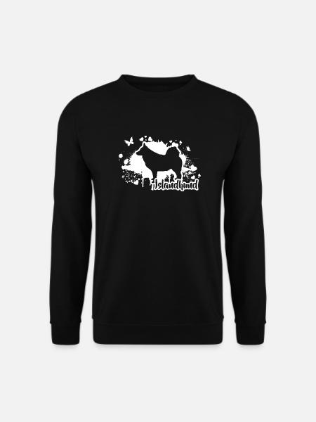 ISLANDHUND Hunde Hund Wilsigns - Unisex Pullover - Schwarz