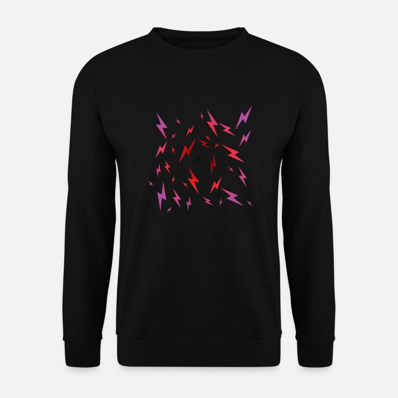 Emo Lightning - Unisex Sweatshirt - black