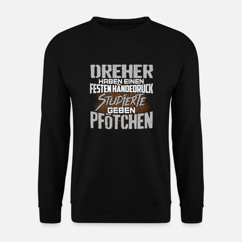 DREHER - fest - Unisex Pullover - Schwarz