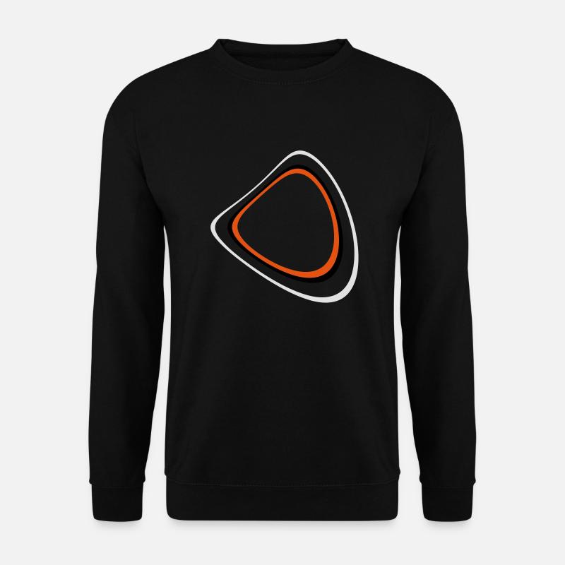 Retro Circleage - Unisex Pullover - Schwarz