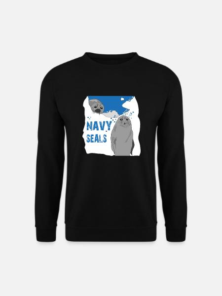 Navy Seals - Unisex Sweatshirt - black